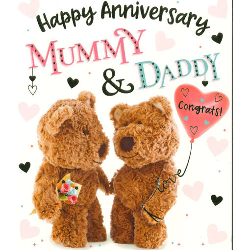 Picture of MUMMY AND DADDY ANNIVERSARY CARD